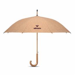 ombrello, legno, sughero, naturale, ecologico, gadget