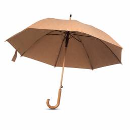 ombrello, legno, sughero, naturale, ecologico, gadget